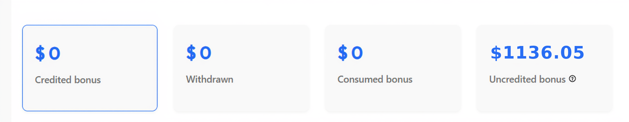 Bonus $1136