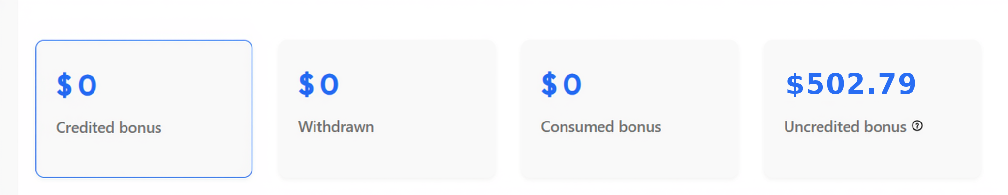 Bonus $502